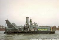 BH7 being moved to The Hovercraft Museum